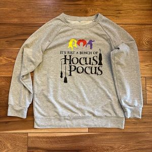 Light weight sweatshirt. Hocus Pocus